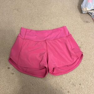 Lululemon Speed Up 4inch shorts: Mid-Rise
